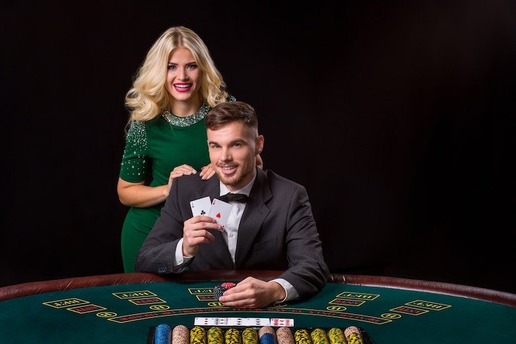 Studio live dealer Speed Baccarat dengan multi-kamera di platform badut4d